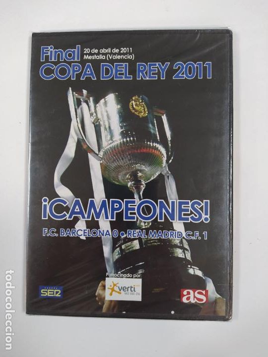 Kino: FINAL COPA DEL REY 2011. BARCELONA VS. REAL MADRID. DVD. TDKV127