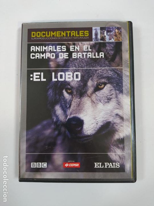 Cinema: ANIMALES EN EL CAMPO DE BATALLA. EL LOBO. DOCUMENTALES BBC EL PAIS. DVD. TDKV127