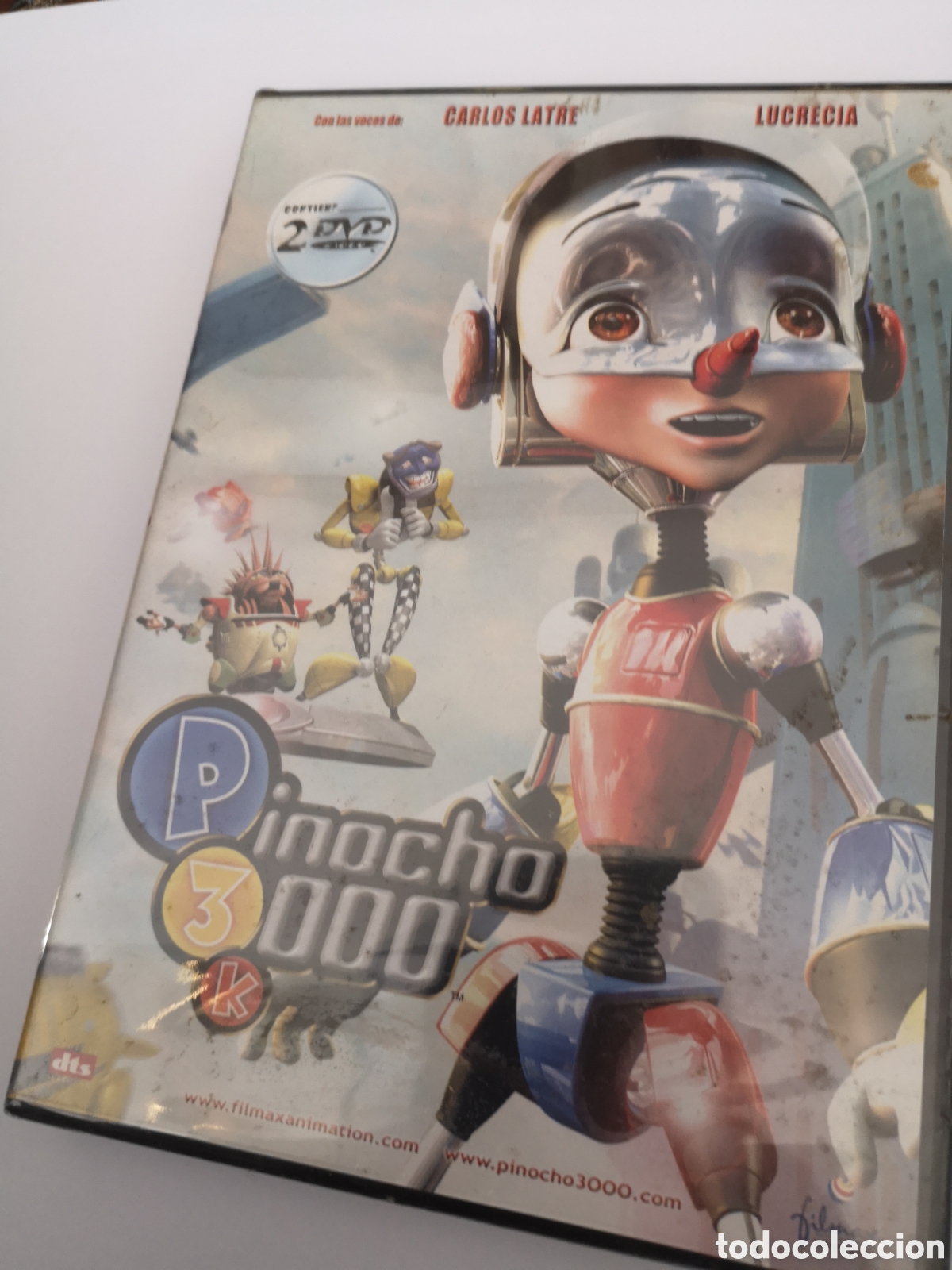 Cine: Pinocho 3000 en formato dvd