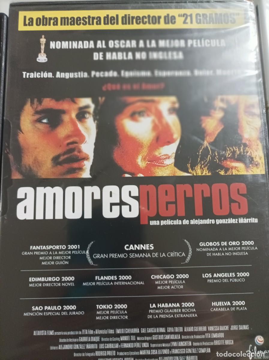 Cine: Pel&iacute;cula DVD en Espa&ntilde;ol - AMORES PERROS
