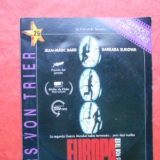 Cine: DVD CINE EUROPA. Lote 403183589