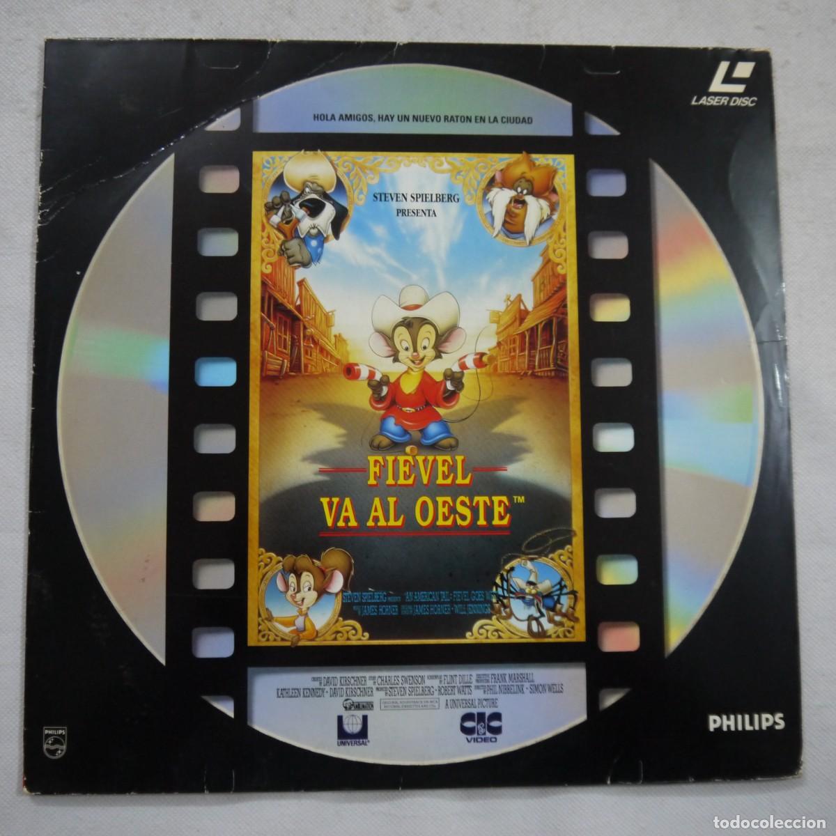 Cine: LASER DISC FIEVEL VA AL OESTE