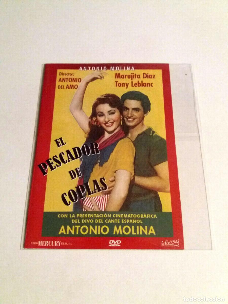 Cinema: DVD &rdquo;EL PESCADOR DE COPLAS&rdquo; COMO NUEVO CAJA CARTON FINA ANTONIO DEL AMO MOLINA