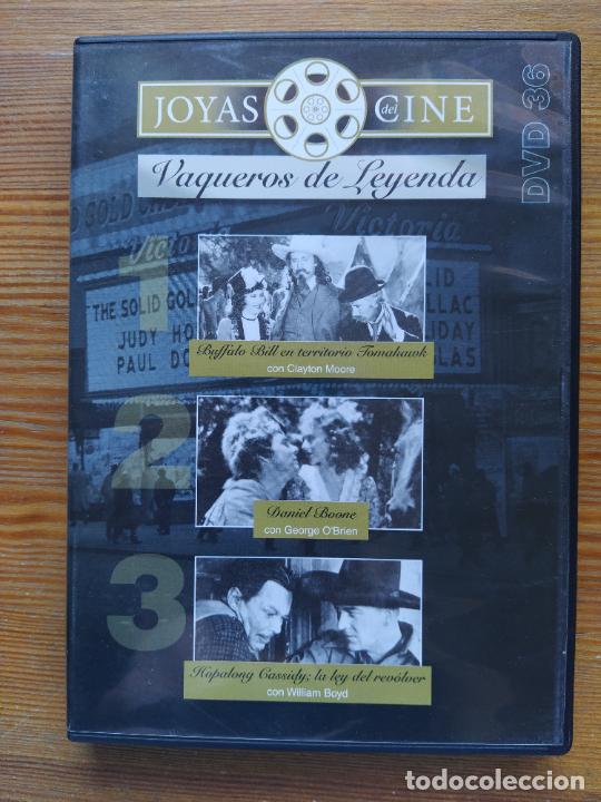 Kino: DVD BUFFALO BILL EN TERRITORIO TOMAHAWK / DANIEL BOONE / HOPALONG CASSIDY, LA LEY DEL REVOLVER (187)
