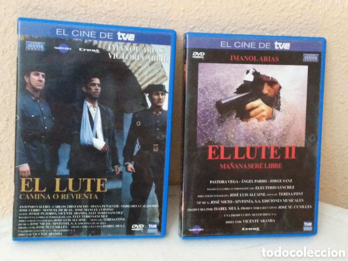 Cinema: Lote de 2 pel&iacute;culas DVD /// EL LUTE ( camina o revienta ) EL LUTE II ( ma&ntilde;ana ser&eacute; libre )