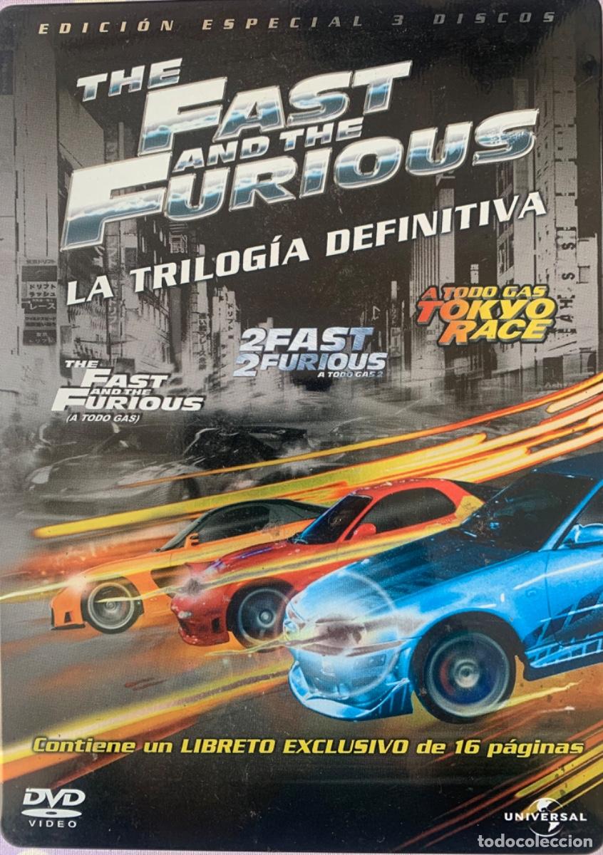 Kino: The fast and the furious La Trilogia Definitiva (Caja Metalica)