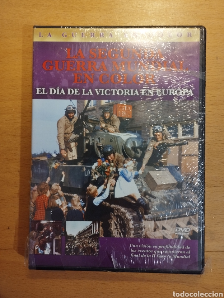 Cinema: LA SEGUNDA GUERRA MUNDIAL EN COLOR. EL D&Iacute;A DE LA VICTORIA EN EUROPA (DVD)