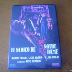 Cine: EL SADICO DE NOTRE DAME - JESS FRANCO - RARA
