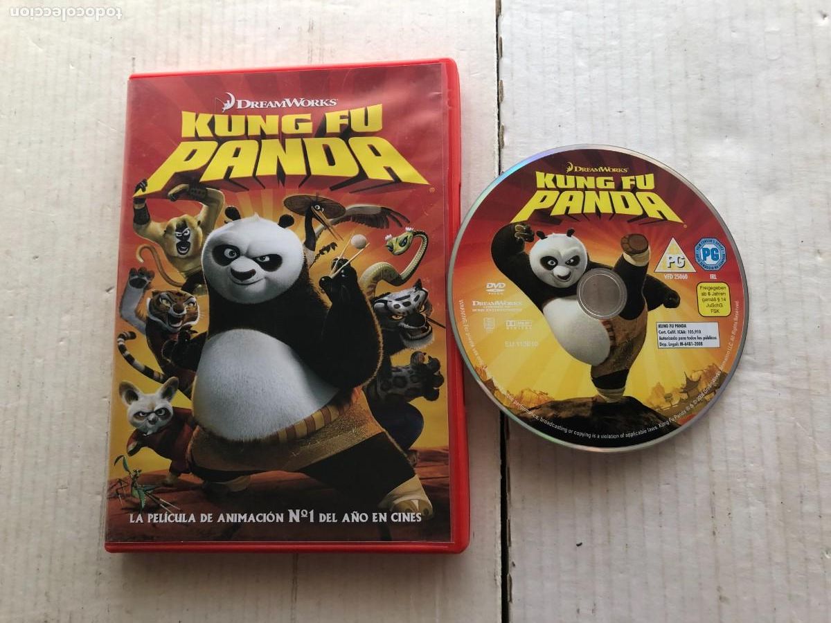 Cine: KUNGFU PANDA KUNG FU - DVD PELICULA KREATEN