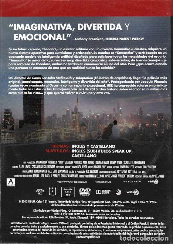 Cine: HER JOAQUIN PHOENIX (PRECINTADO) - Foto 2