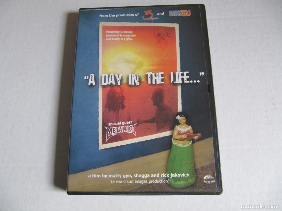 Cine: DVD surf a Day in the Life-SPECIAL GUEST METALLICA