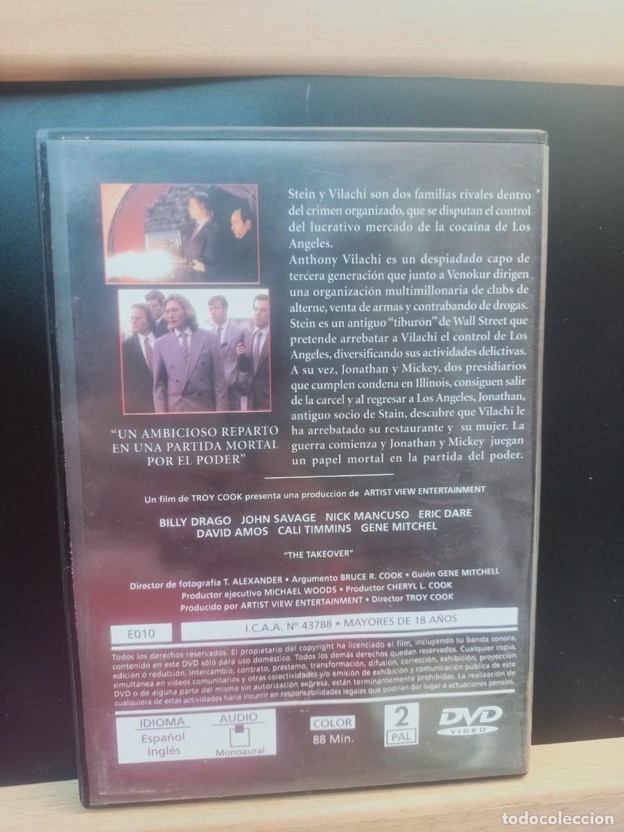 Cine: THE TAKEOVER - ANSIAS DE PODER - BILLY DRAGO, JOHN SAVAGE, NICK MANCUSO - DVD - Foto 4