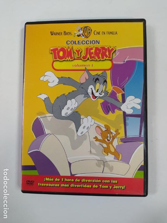 Cine: TOM Y JERRY COLECCI&Oacute;N. CINE EN FAMILIA WARNER BROS. VOLUMEN 1. DVD. TDKV128