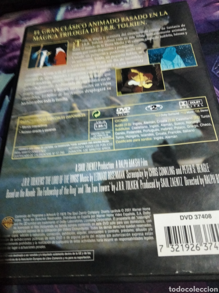 Cine: El se&ntilde;or de los anillos dvd -132 - Foto 2