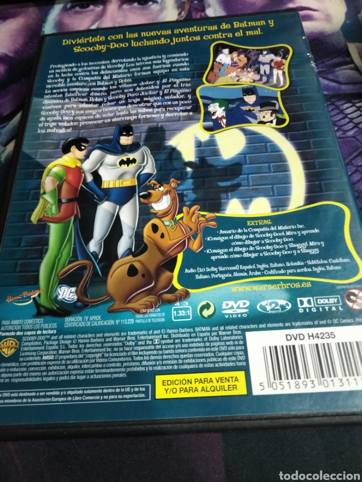 scooby doo y batman dvd -179 - Compra venta en todocoleccion