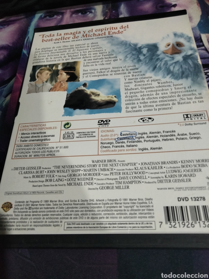 Cine: La historia interminable 2 dvd - - Foto 2