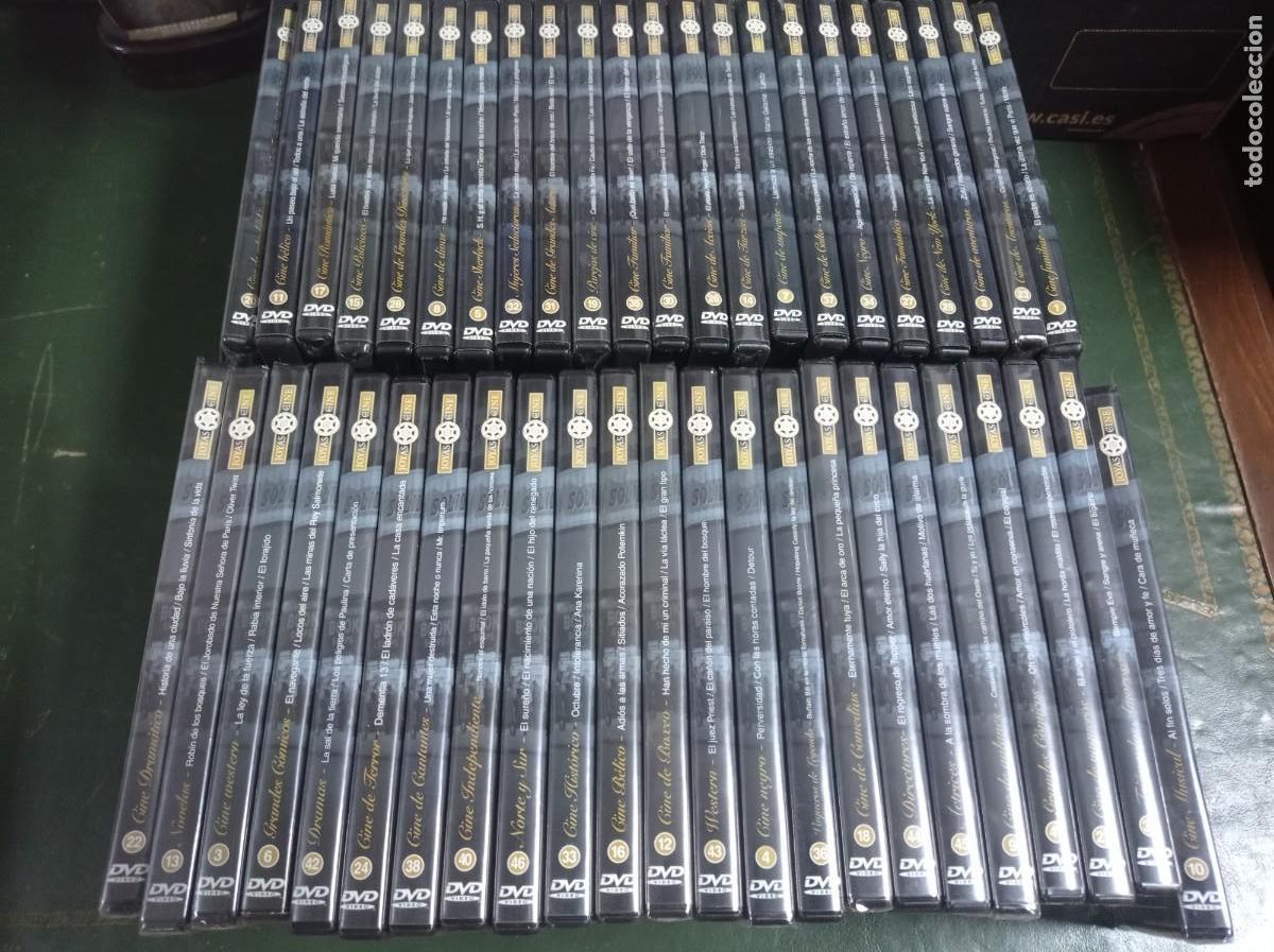 Cine: Colecci&oacute;n 45 dvd joyas del cine, est&aacute;n sin usar
