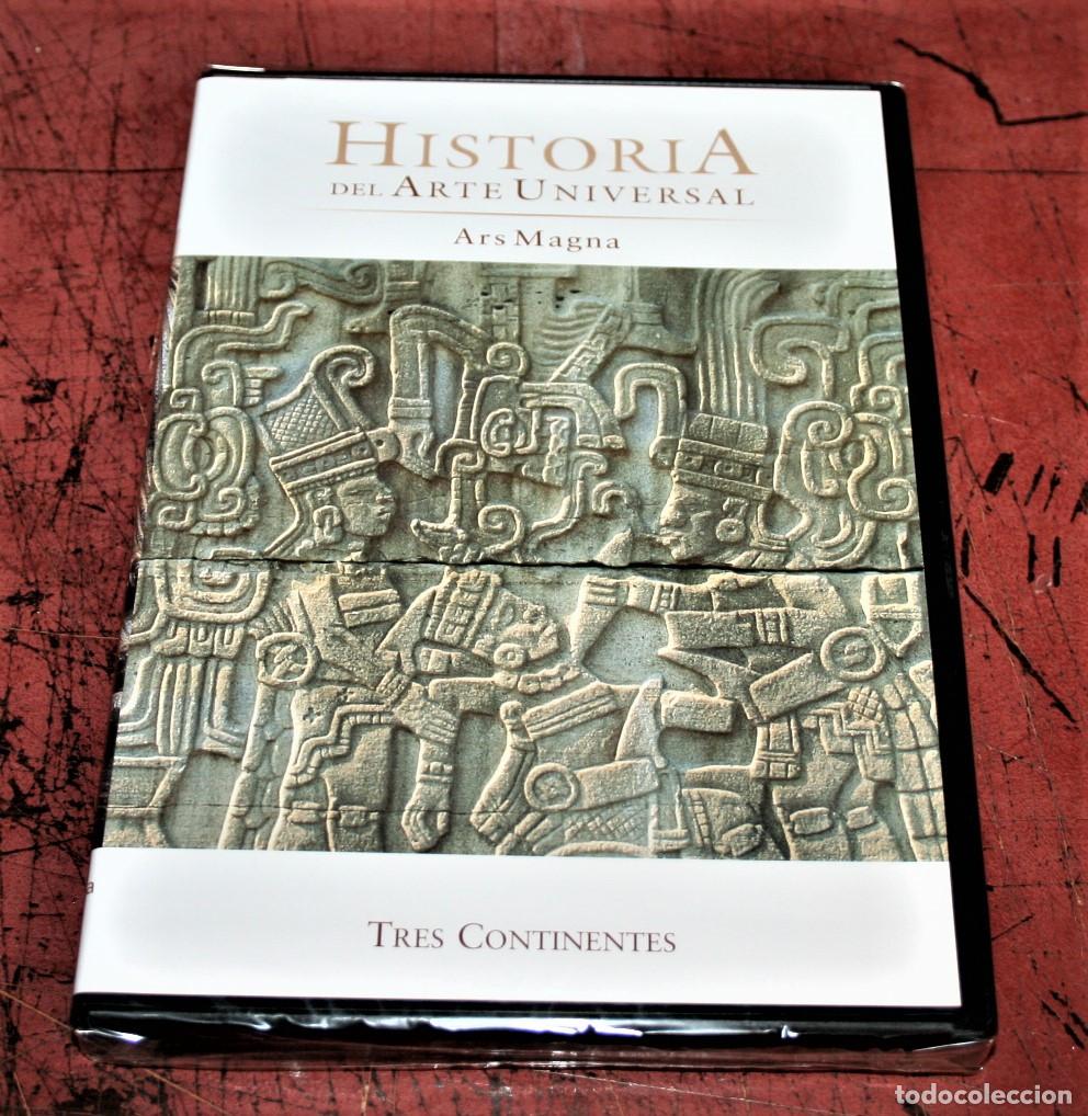 Cine: DVD - HISTORIA DEL ARTE UNIVERSAL ARS MAGNA - TRES CONTINENTES - PLANETA