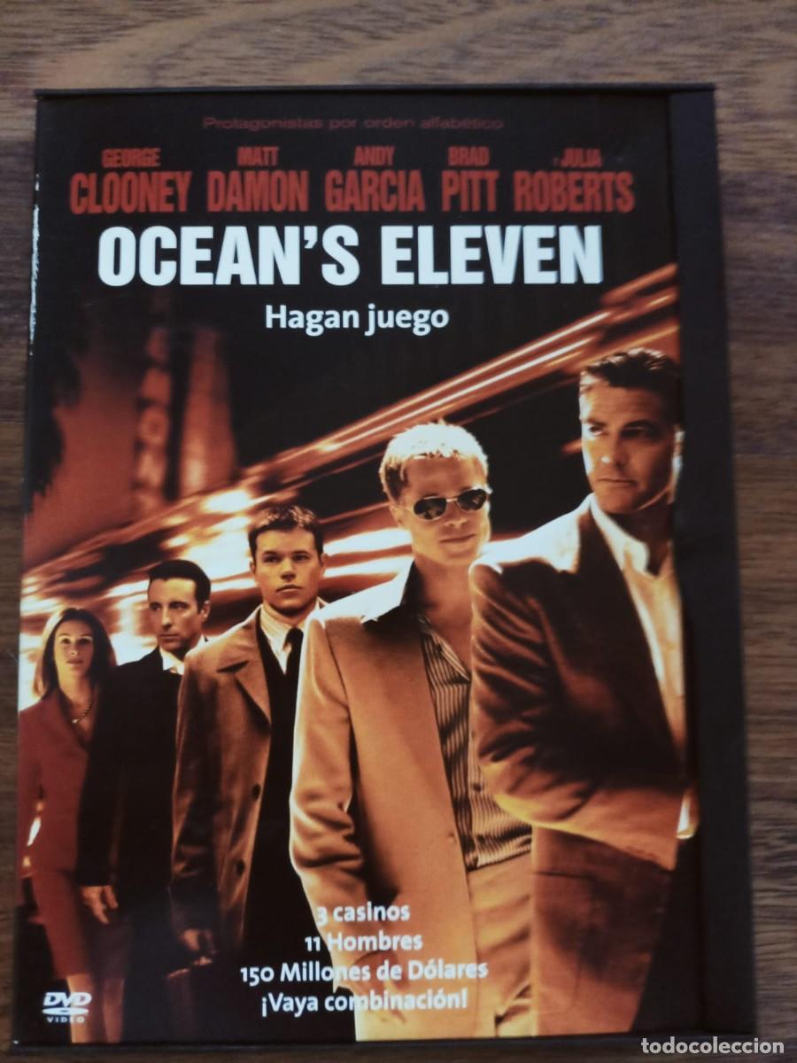 Cin&eacute;ma: DVD OCEAN'S ELEVEN. SNAPCASE. COMO NUEVO