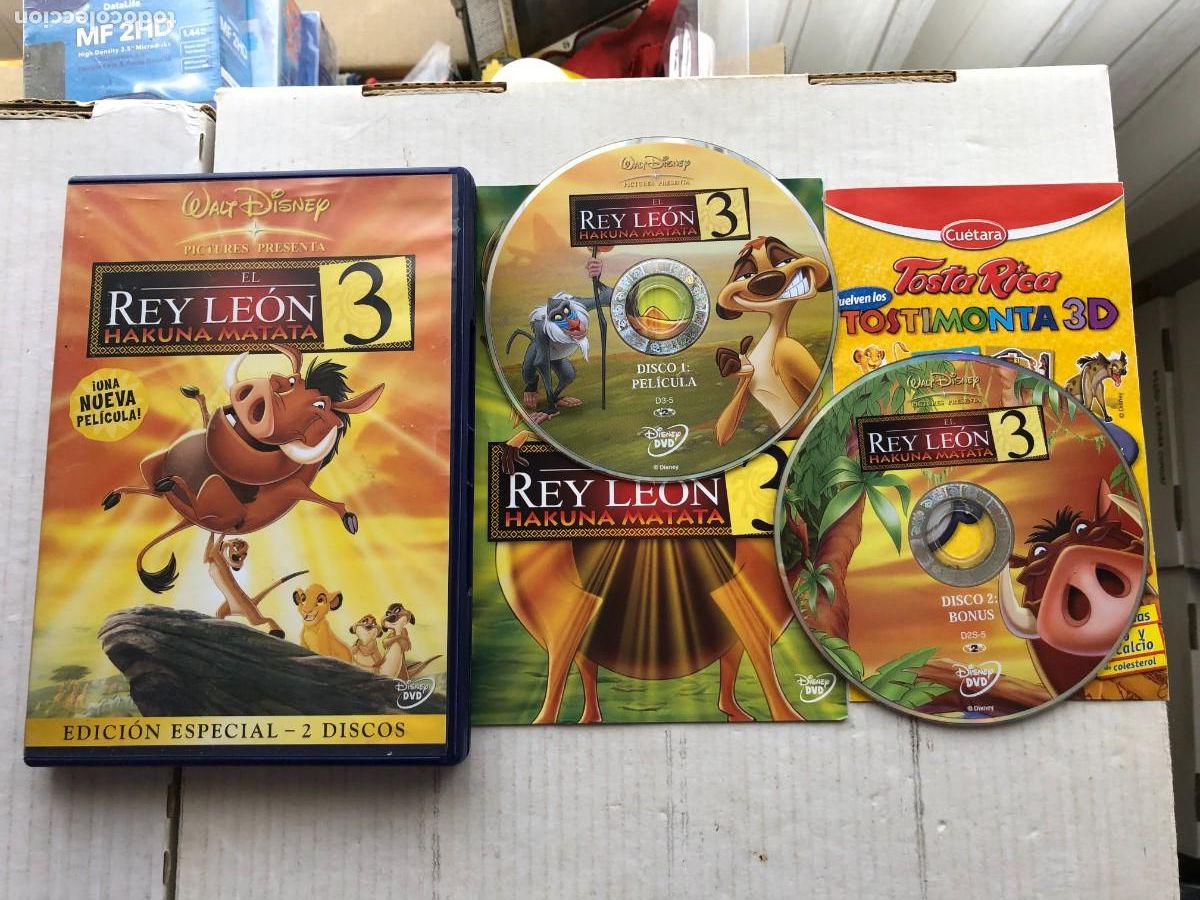 Cine: EL REY LEON 3 HAKUNA MATATA WALT DISNEY - PELICULA DVD KREATEN