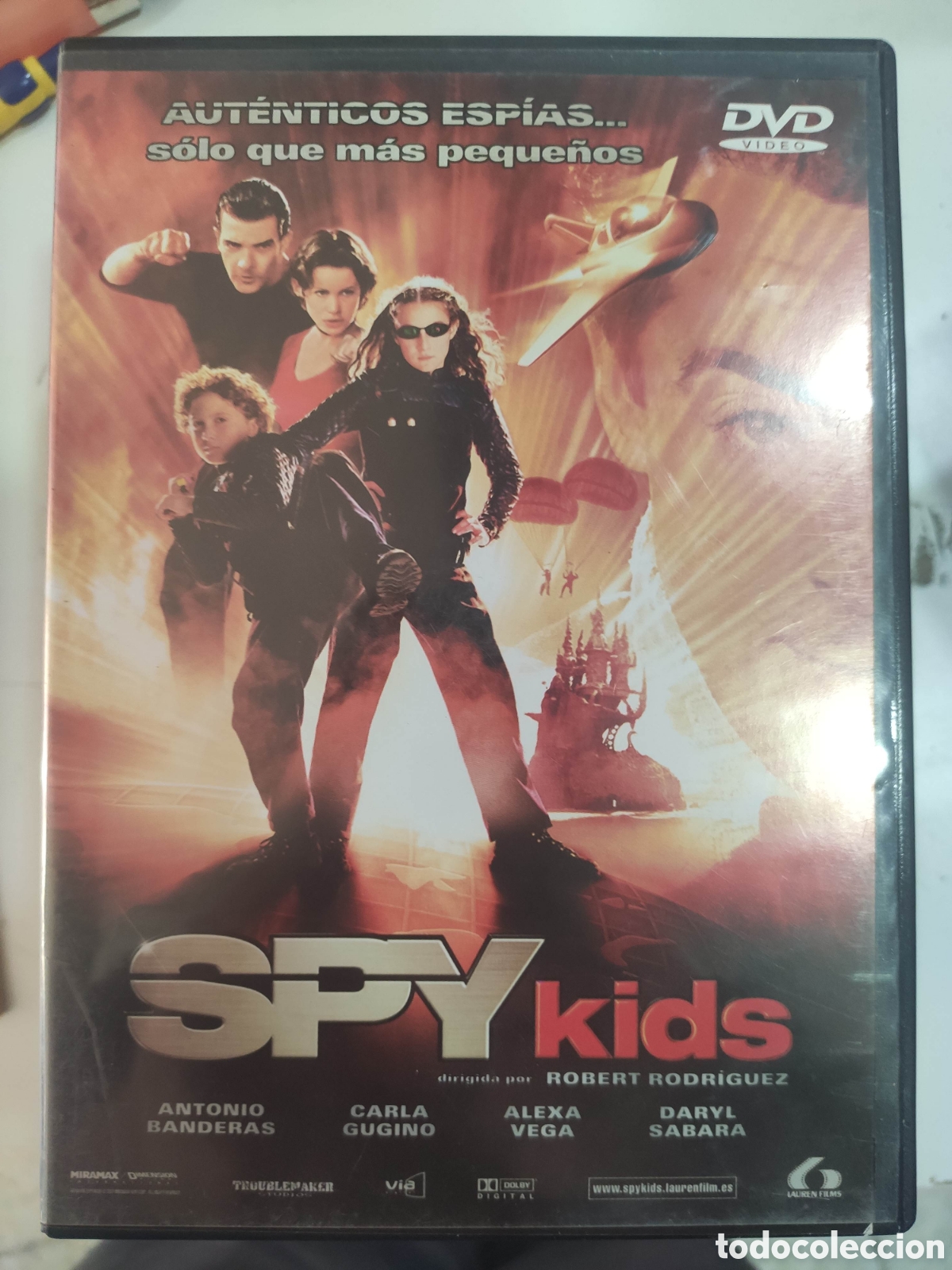 Cine: DVD SPY KIDS. ROBER RODRIGUEZ 2 DVDS