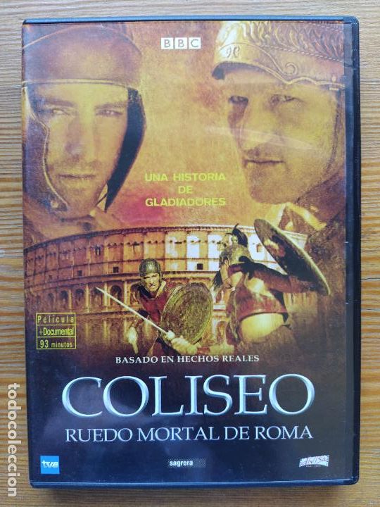Cinema: DVD COLISEO - RUEDO MORTAL DE ROMA (225)