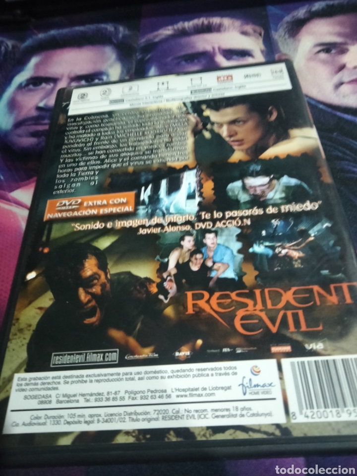 Cine: Resident Evil Ed limitada dvd -10 - Foto 2