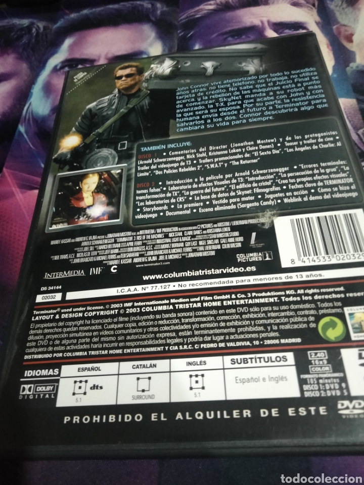 Cine: Terminator 3 Ed 2 dvd -10 - Foto 2