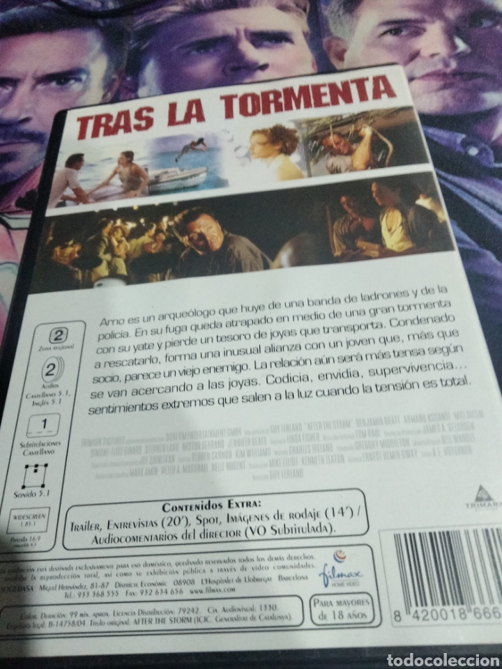 Cine: Tras la tormenta dvd -10 - Foto 2