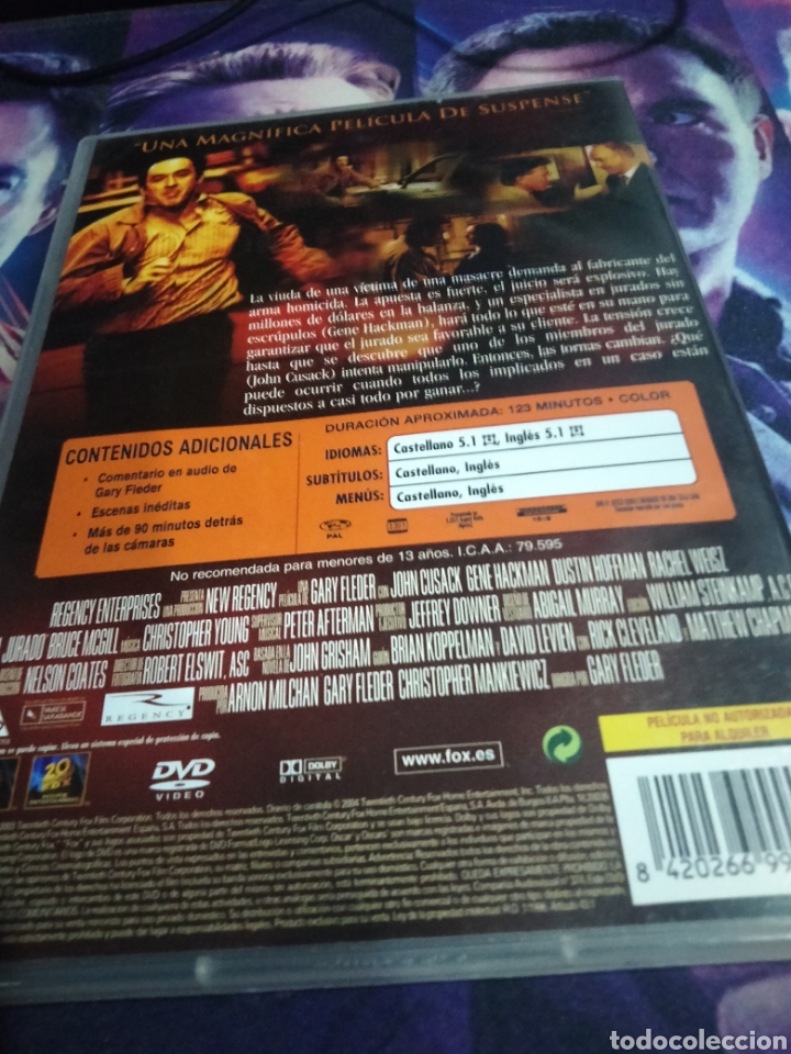 Cine: El jurado dvd -10 - Foto 2