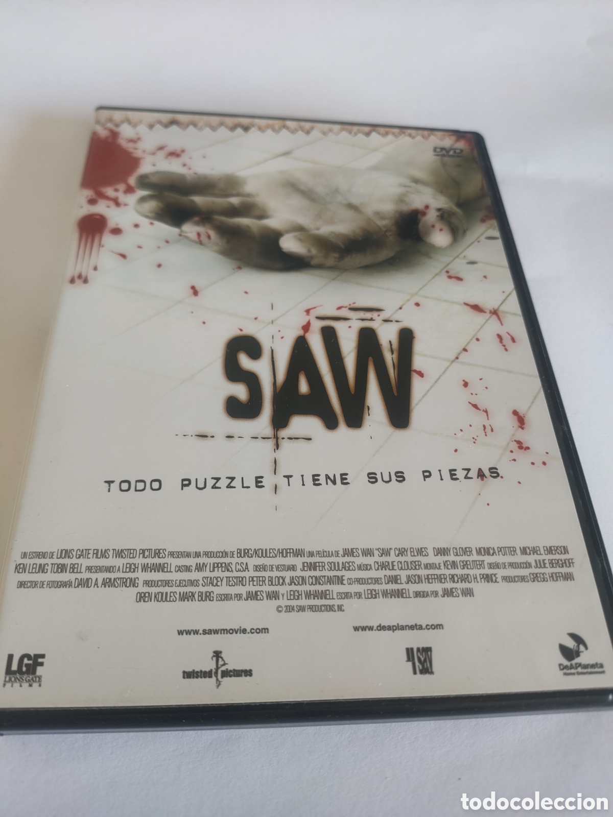 Cine: CND34 Saw DVD COMO NUEVO