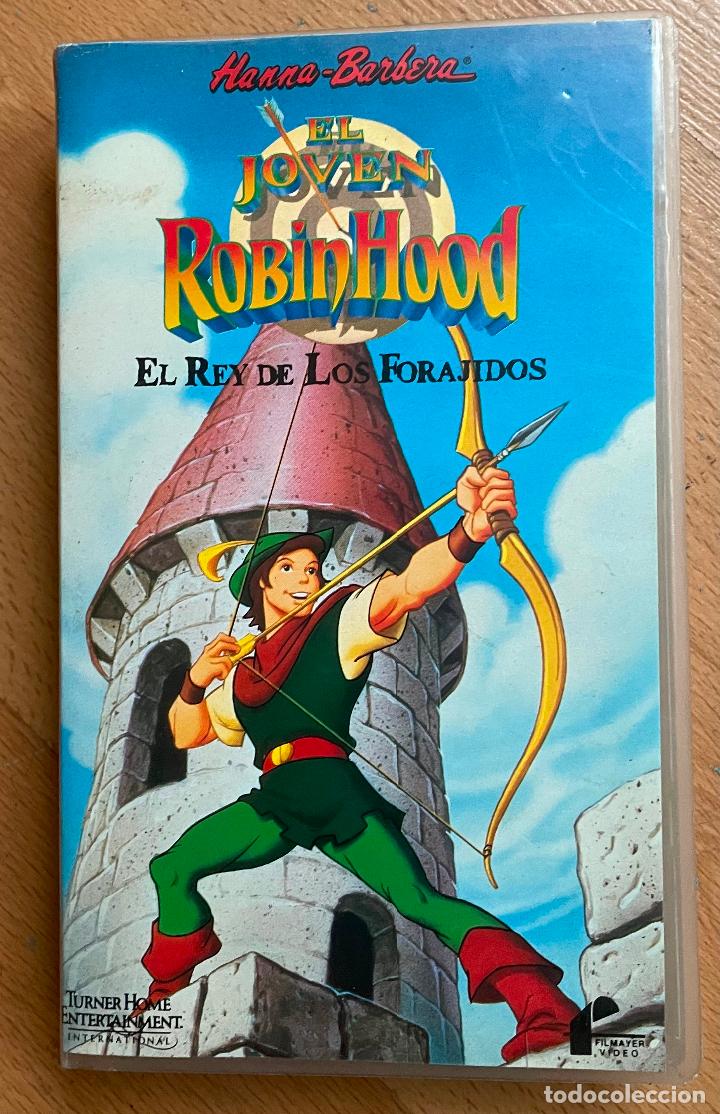 Cine: EL JOVEN ROBINHOOD EL REY DE LOS FORAJIDOS, VHS