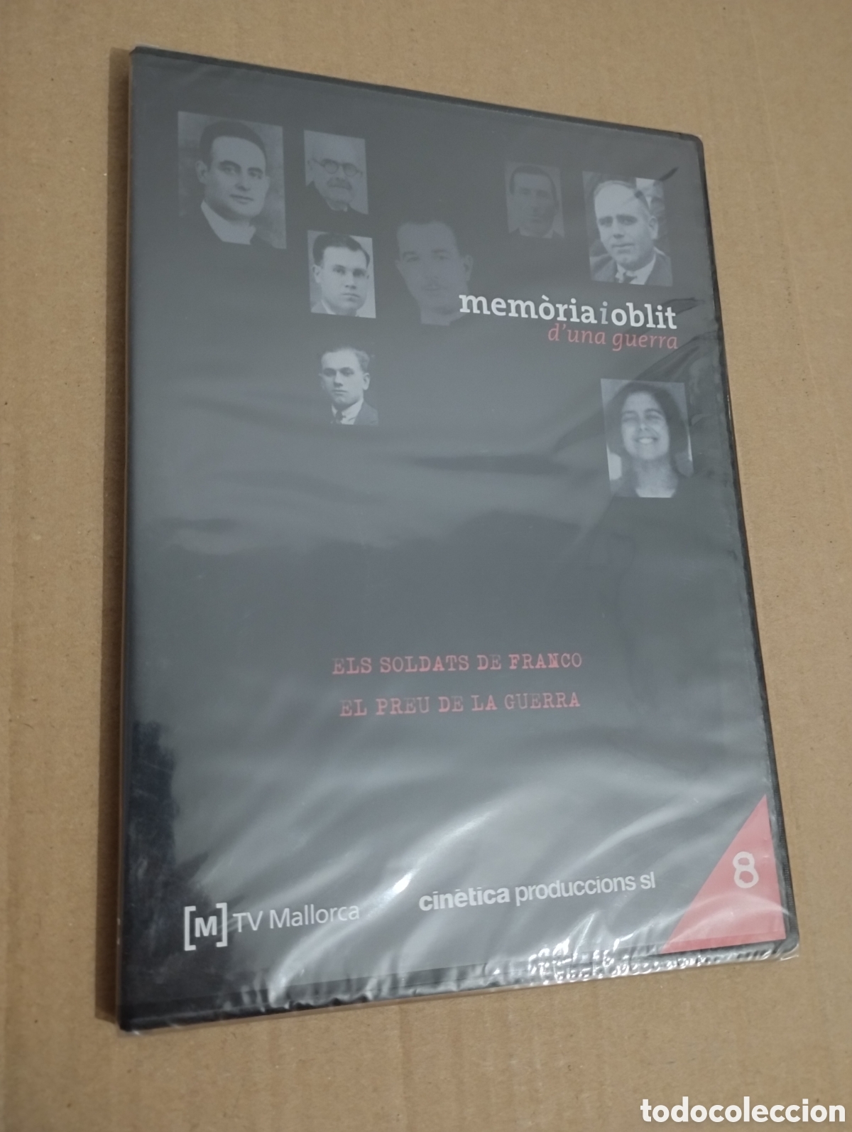 Cinema: MEM&Ograve;RIA I OBLIT D'UNA GUERRA N&ordm; 8 (ELS SOLDATS DE FRANCO / EL PREU DE LA GUERRA) DVD PRECINTADO