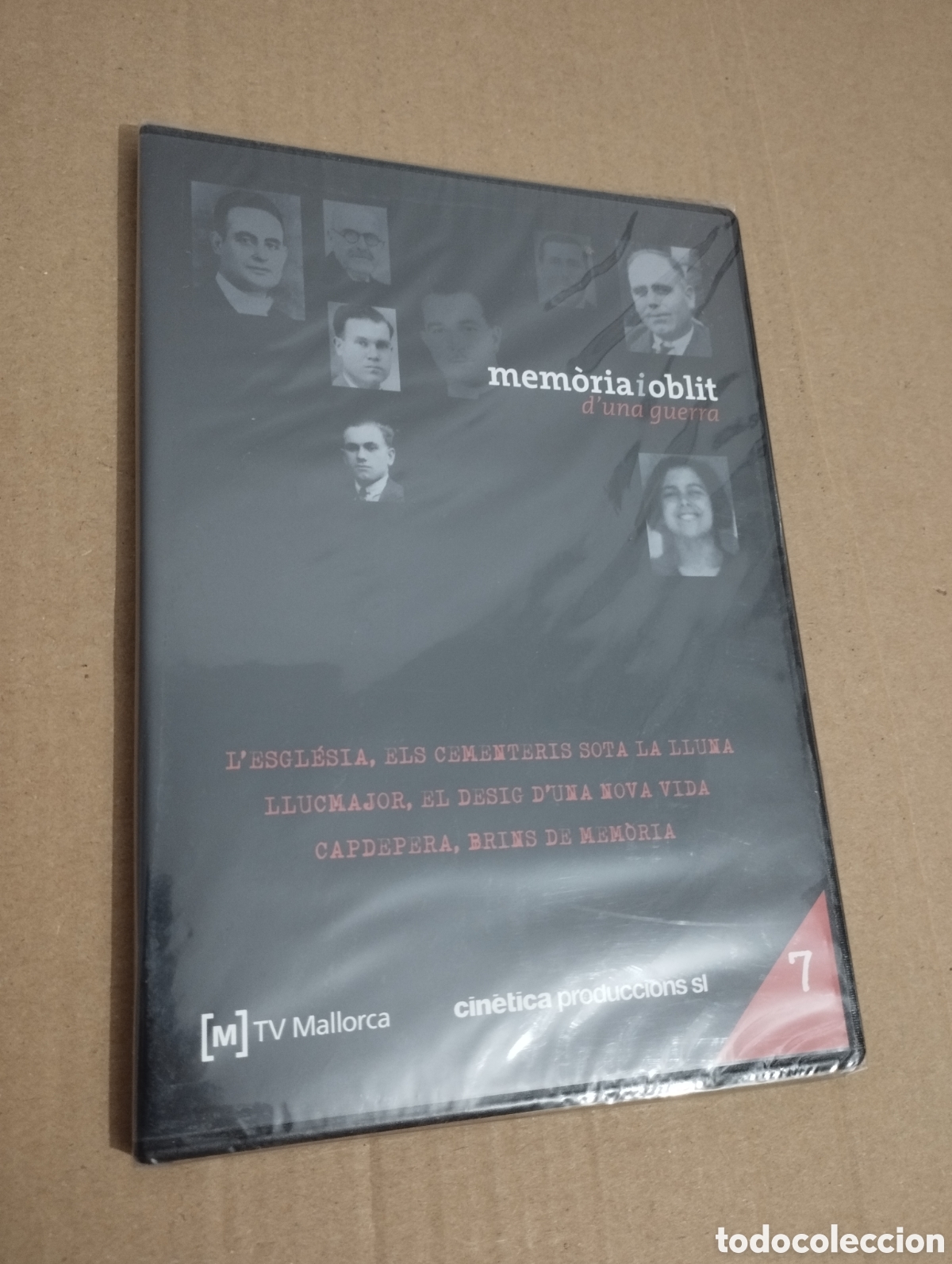 Cinema: MEM&Ograve;RIA I OBLIT D'UNA GUERRA N&ordm; 7 (L'ESGL&Eacute;SIA / LLUCMAJOR / CAPDEPERA) DVD PRECINTADO