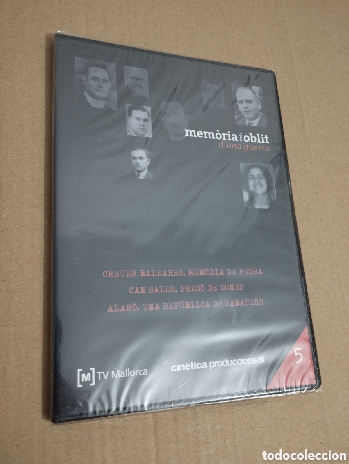 Cin&eacute;ma: MEM&Ograve;RIA I OBLIT D'UNA GUERRA N&ordm; 5 (CREUER BALEARES / CAN SALES / ALAR&Oacute;) DVD PRECINTADO