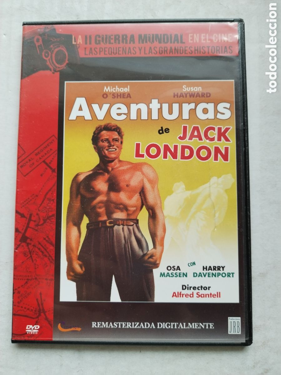 Cine: DVD AVENTURAS DE JACK LONDON/CINE II GUERRA MUNDIAL