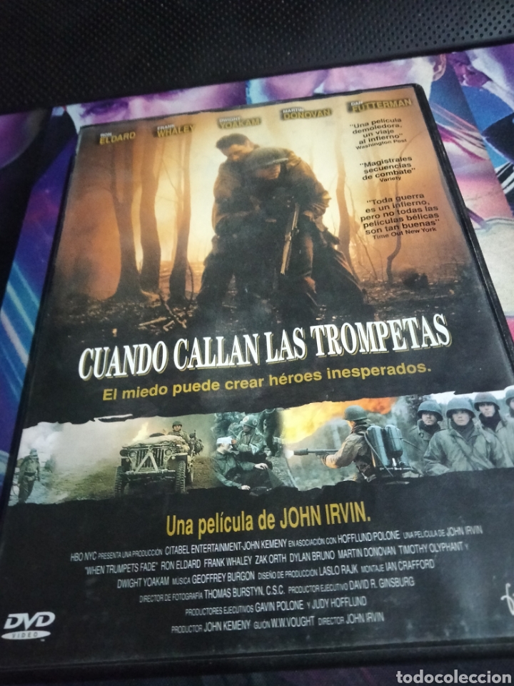 Cine: Cuando callan las trompetas dvd - 414