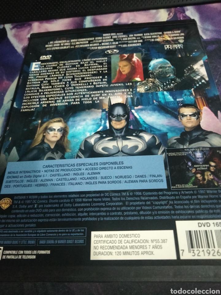 Cine: Batman & Robin dvd - Foto 2