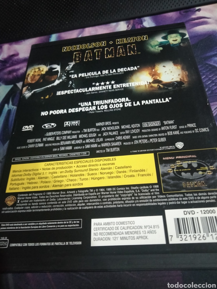 Cine: Batman dvd - Foto 2