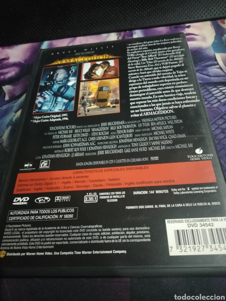 Cine: Armageddon dvd ---- 10 - Foto 2