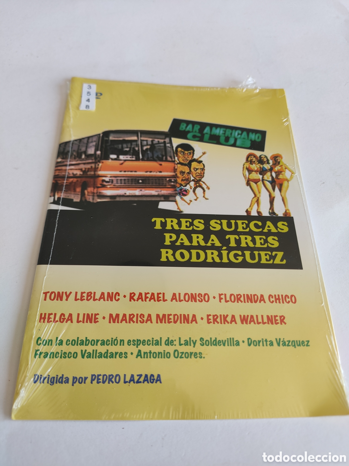 Cinema: CTN3548 tres suecas para tres Rodr&iacute;guez DVD EDICION CARTON