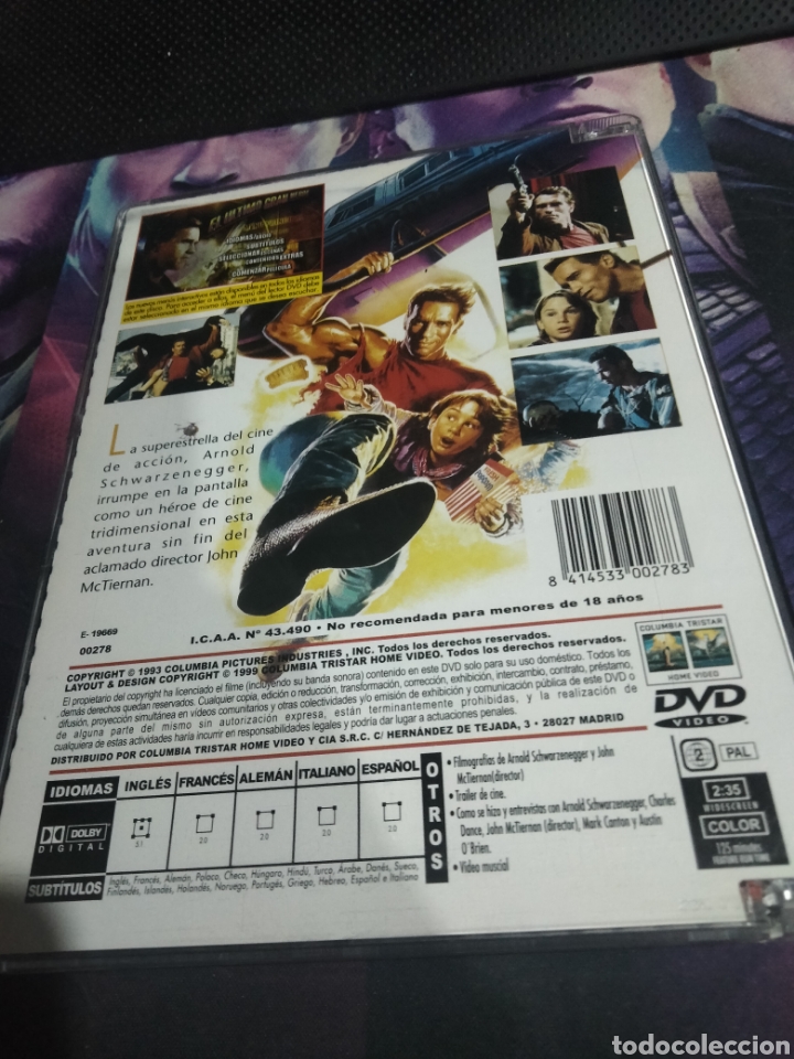 Cine: El &uacute;ltimo gran h&eacute;roe dvd - Foto 2