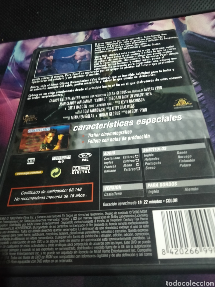 Cine: Cyborg dvd ------ 149 - Foto 2