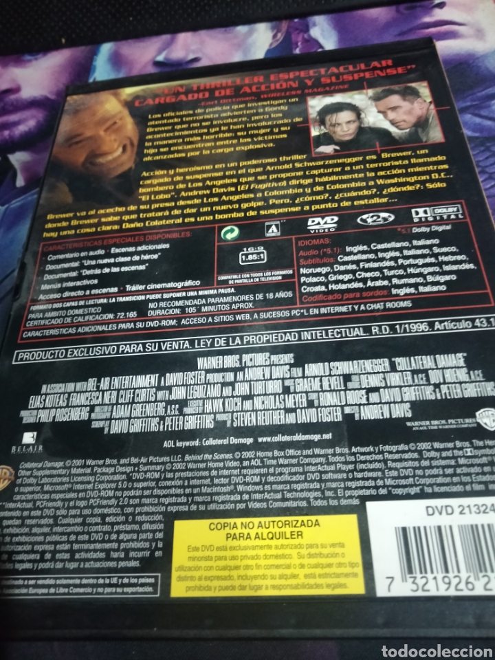 Cine: Da&ntilde;o colateral --------------dvd - Foto 2