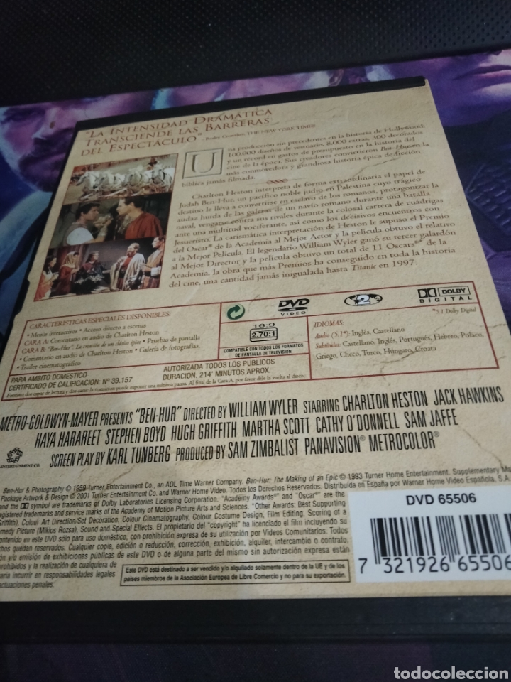 Cine: Ben hur dvd - Foto 2