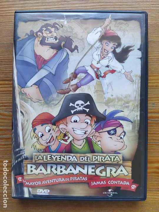 Cinema: DVD LA LEYENDA DEL PIRATA BARBANEGRA (235)
