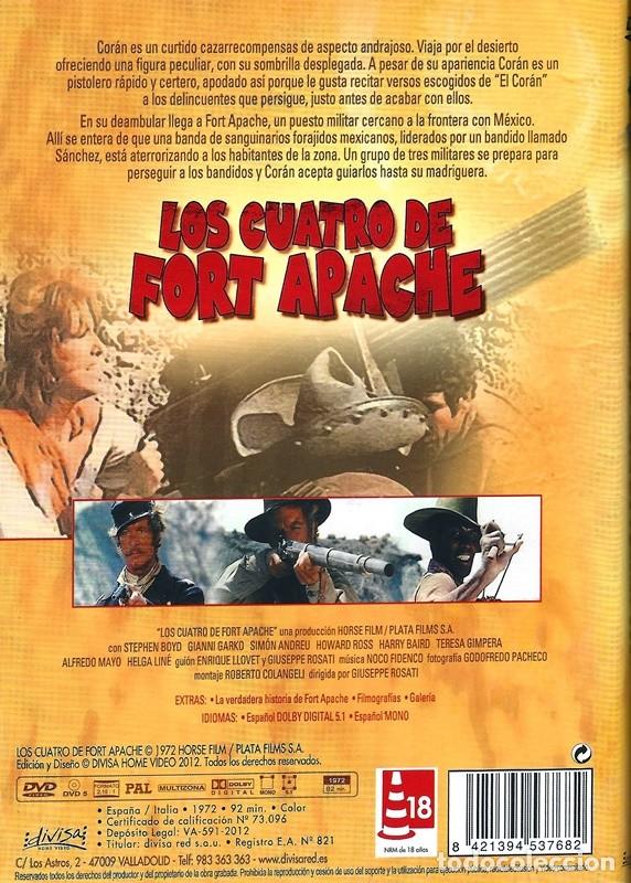 Cine: LOS CUATRO DE FORT APACHE STEPHEN BOYD - Foto 2