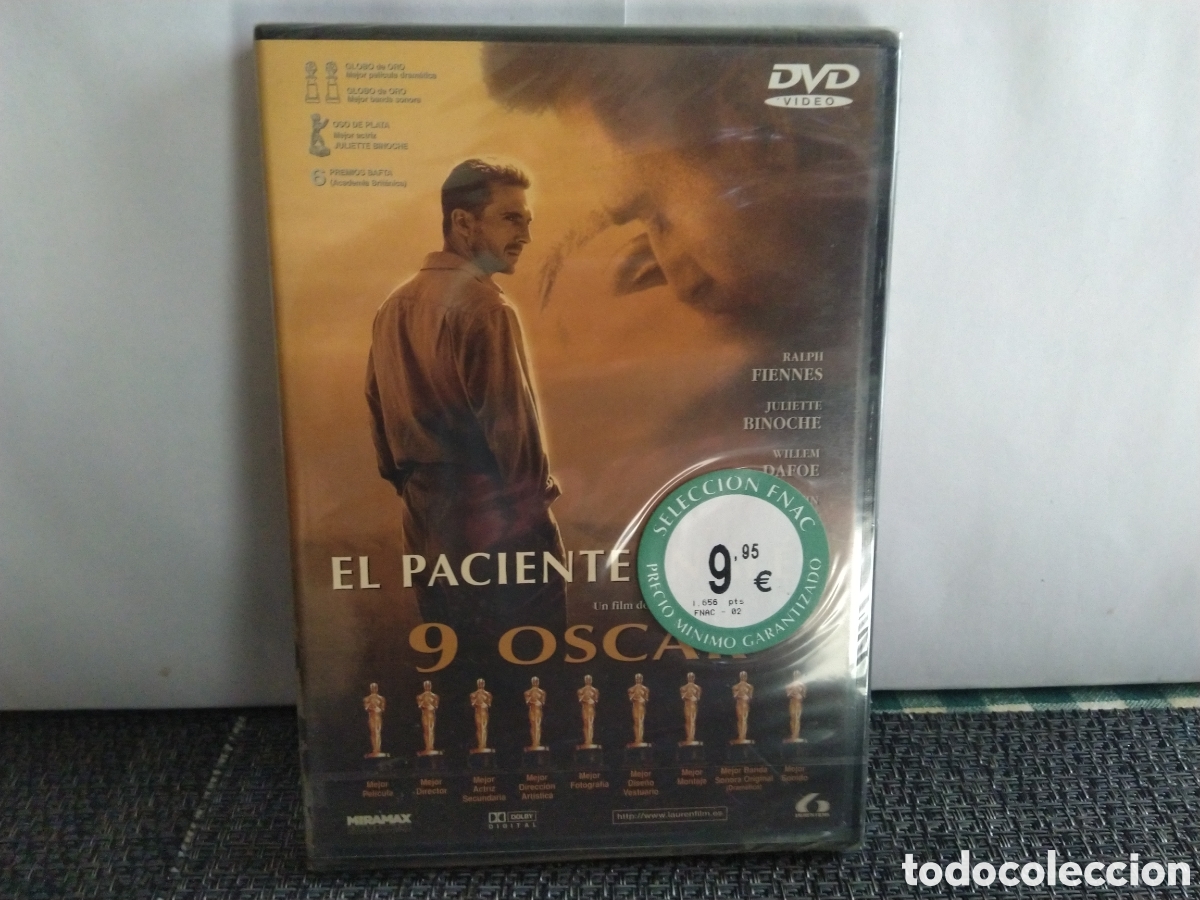 Cine: EL PACIENTE INGLES DVD PRECINTADA - Foto 1