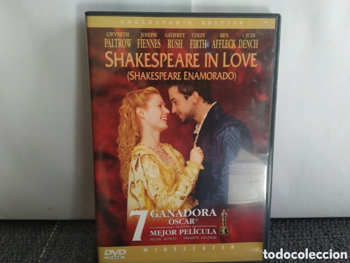 Cine: SHAKESPEARE IN LOVE DVD