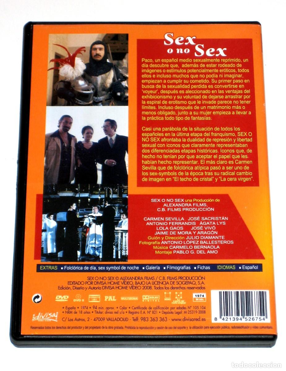 sex o no sex julio diamante josé sacristán ca Buy DVD movies  